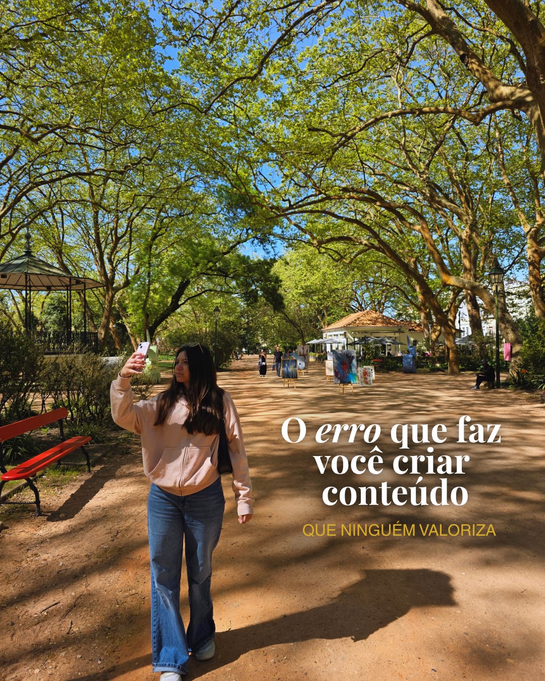 Post — O erro que faz você criar conteúdo que ninguém valoriza